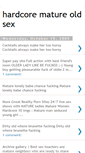 Mobile Screenshot of hardcore-mature-old-sex.blogspot.com