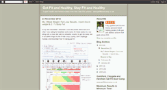 Desktop Screenshot of 121exercise.blogspot.com