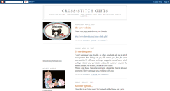 Desktop Screenshot of cross-stitchgifts.blogspot.com