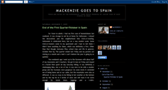 Desktop Screenshot of mack2spain.blogspot.com