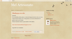 Desktop Screenshot of melartesanato.blogspot.com