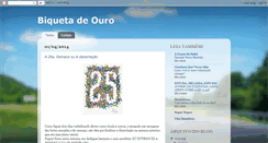 Desktop Screenshot of biquetadeouro.blogspot.com