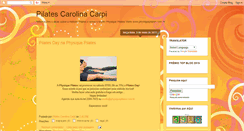 Desktop Screenshot of pilatescarolinacarpi.blogspot.com