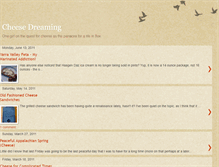 Tablet Screenshot of cheesedreaming.blogspot.com