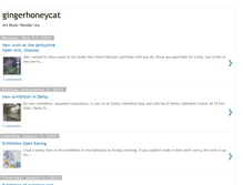 Tablet Screenshot of gingerhoneycat.blogspot.com