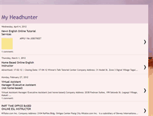 Tablet Screenshot of headhunters-nook.blogspot.com