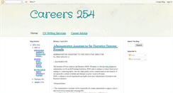 Desktop Screenshot of careers254.blogspot.com