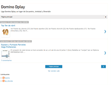 Tablet Screenshot of dplaydomino.blogspot.com