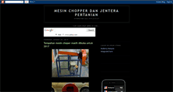 Desktop Screenshot of jenterapertanian.blogspot.com