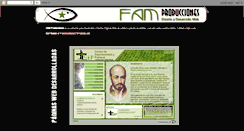 Desktop Screenshot of fam-producciones.blogspot.com