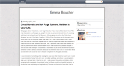 Desktop Screenshot of emjboucher.blogspot.com