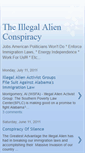 Mobile Screenshot of illegalalienconspiracy.blogspot.com