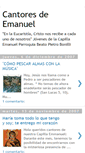 Mobile Screenshot of cantoresdeemanuel.blogspot.com