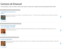 Tablet Screenshot of cantoresdeemanuel.blogspot.com