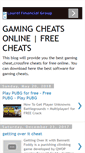 Mobile Screenshot of cheats-for-gaming.blogspot.com