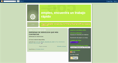 Desktop Screenshot of empleo-andalucia.blogspot.com