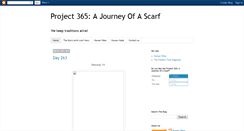 Desktop Screenshot of journeyofascarf.blogspot.com