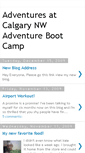 Mobile Screenshot of calgarynwbootcamp.blogspot.com