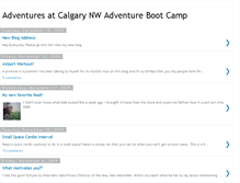 Tablet Screenshot of calgarynwbootcamp.blogspot.com
