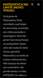Mobile Screenshot of matematicanolimite.blogspot.com