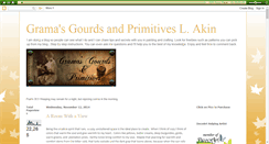Desktop Screenshot of gramasgourdsandprimitiveslakin.blogspot.com