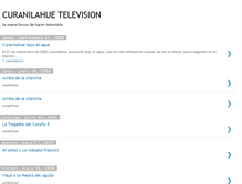 Tablet Screenshot of curanilahuetv.blogspot.com