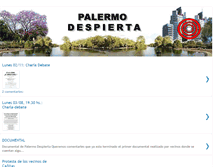 Tablet Screenshot of palermodespierta.blogspot.com