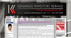 Desktop Screenshot of kenangainvestors.blogspot.com