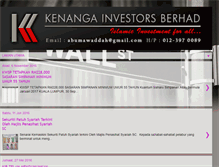 Tablet Screenshot of kenangainvestors.blogspot.com