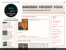 Tablet Screenshot of barokahfrozenfood.blogspot.com