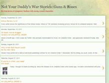 Tablet Screenshot of notyourdaddyswarstories.blogspot.com