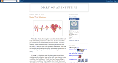 Desktop Screenshot of diaryofanintuitive.blogspot.com