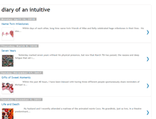 Tablet Screenshot of diaryofanintuitive.blogspot.com