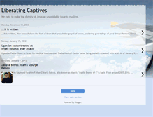 Tablet Screenshot of liberatingcaptives.blogspot.com