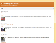 Tablet Screenshot of poterie-et-papoteries.blogspot.com