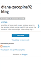 Mobile Screenshot of diana-zacepina92.blogspot.com