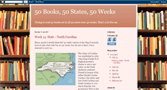 Desktop Screenshot of 50books50states50weeks.blogspot.com