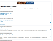 Tablet Screenshot of mayweathervsortiz.blogspot.com