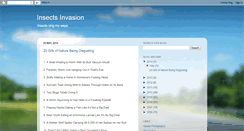 Desktop Screenshot of insectsinvasion.blogspot.com