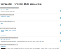 Tablet Screenshot of christian-child-sponsorship.blogspot.com