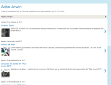 Tablet Screenshot of acturjoven.blogspot.com