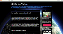 Desktop Screenshot of mentenovacuo.blogspot.com