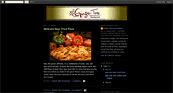 Desktop Screenshot of gingertreerestaurant.blogspot.com