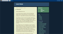 Desktop Screenshot of larrystrom.blogspot.com