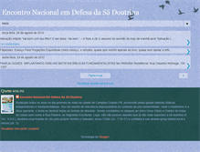 Tablet Screenshot of defesadasadoutrina.blogspot.com