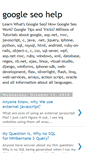 Mobile Screenshot of google-seo-help.blogspot.com