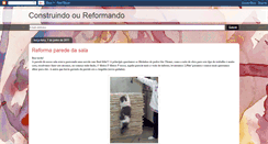 Desktop Screenshot of construindooureformando.blogspot.com