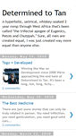 Mobile Screenshot of determinedtotan.blogspot.com