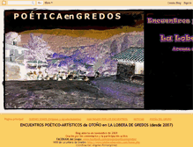 Tablet Screenshot of poeticaengredos.blogspot.com