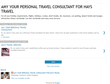 Tablet Screenshot of amystravelservice.blogspot.com